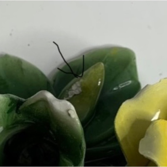 CAPODIMONTE PORCELAIN CANDLE STICK HOLDER - Picture 9 of 9